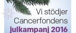 We support the Swedish Cancer Society!